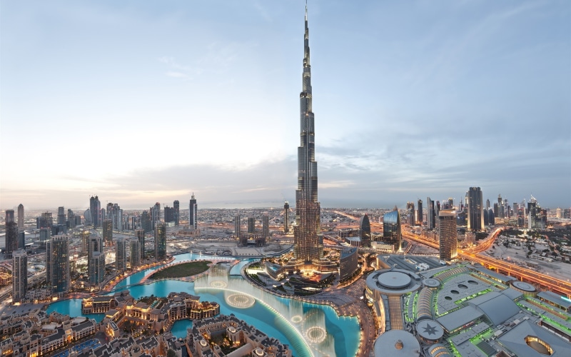 Khalifa, 2K, Burj, Tallest, Dubai, World, s, Building