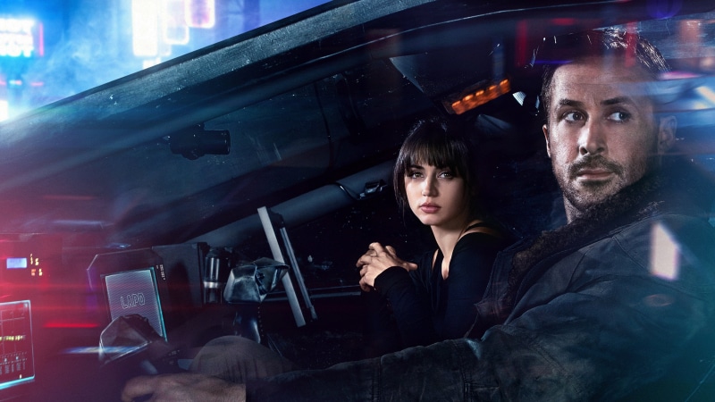 k, Ana, Armas, Ryan, Runner, de, Blade, Gosling, 4K, 2049