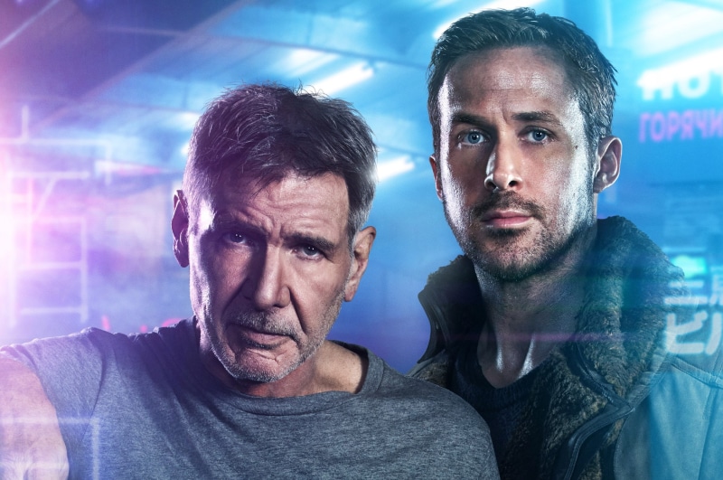 Officer K, Rick Deckard, 1080P, Ryan Gosling, Harrison Ford, Blade Runner 2049
