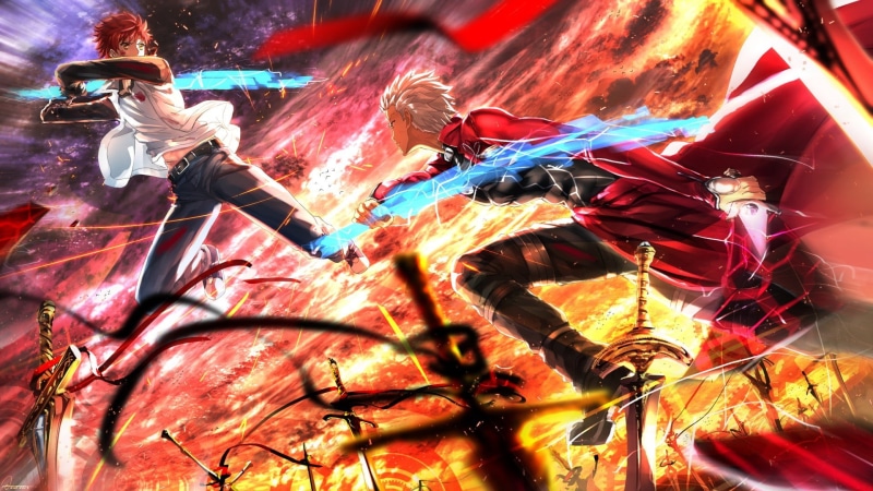 1080P, performance, festival, adult, real people, nature, stay, enjoyment, Shirou Emiya, Archer (Fate/Stay Night), music, music festival, night, Fate Series