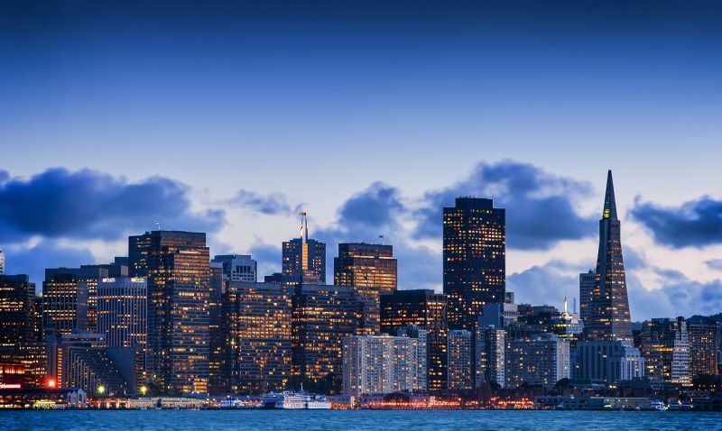 uSA, high, harbor, building Exterior, cloudy, francisco, downtown District, manhattan - New York City, built Structure, buildings, sky, urban Scene, night