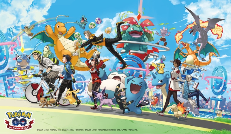 creativity, multi colored, toy, human representation, sky, representation, cloud - sky, go, Pikachu, male likeness, amusement park, no people, arts culture and entertainment