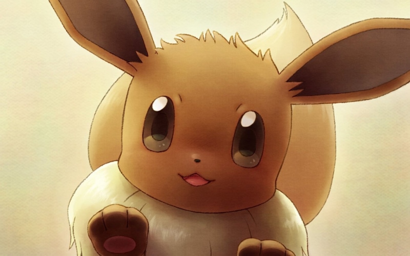 body part, human representation, Eeveelutions, illustration, Eevee (Pokémon), brown, representation, single object, close-up, cute, animal, wall - building feature