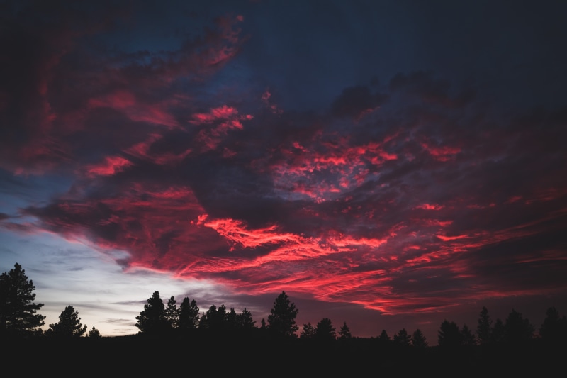 summer, golden, cloud - Sky, blue, Spencer Watson, morning, night, backgrounds, dark, outdoors, scenics - nature, no People, red, sunbeam, low angle view