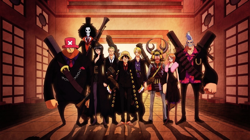 One Piece, Nico Robin, Usopp, Monkey D. Luffy, anime, Roronoa Zoro, 2K, Tony Tony Chopper, Brook