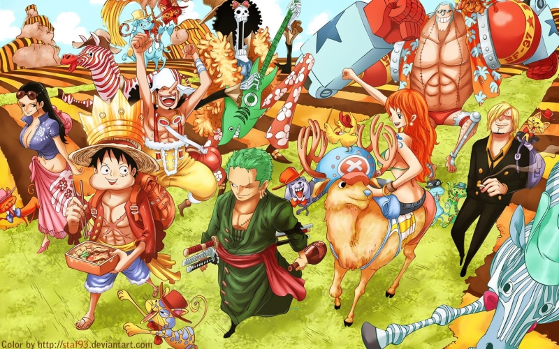 Usopp (One Piece), Nico Robin, Brook (One Piece), god, spirituality, history, goddess, animal, hinduism, One Piece, multi Colored, Anime, Nami (One Piece)