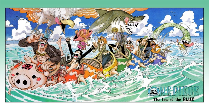 painted image, piece, painted, 1080P, paint, Nico Robin, human representation, yacht, Usopp, representation, craft, chaos, travel, war, Nami