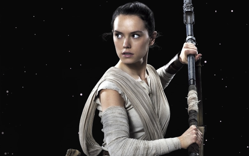 Wars, Daisy, Star, Awakens, Force, 2K, Ridley, Rey