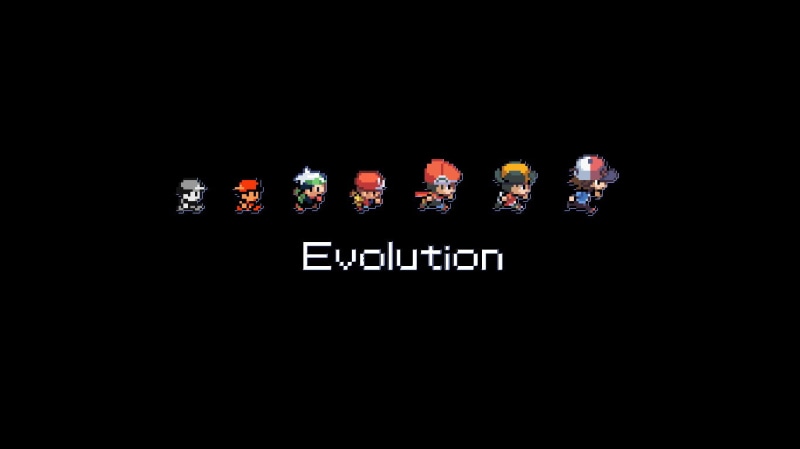 illuminated, evolution, symbol, character, illustration, blue, black Background, transportation, vector, architecture, design, night, text, video games