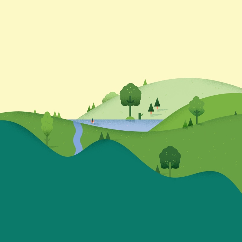 4K, water, environment, art and craft, Google, animal, cartoon, purple, Android, backgrounds, mountain, abstract, Circles, illustration, plant, March