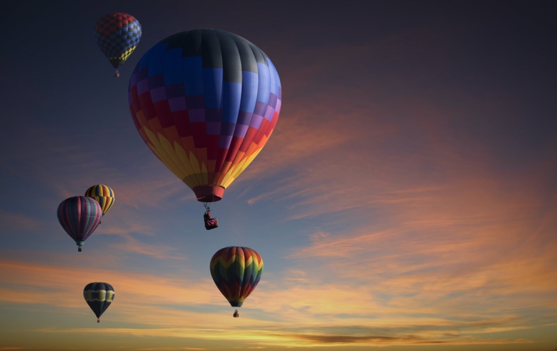 travel, Composite, transportation, outdoors, colorado springs, heat - Temperature, 2K, Just for fun, basket, balloons, sky, sport, flying, hot air balloons
