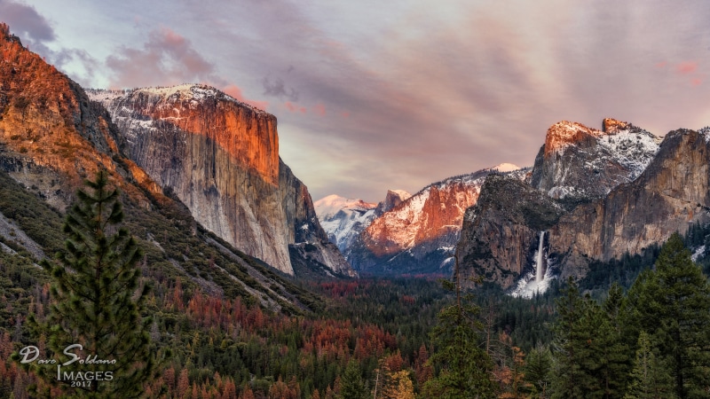west, outdoors, colorful, western, scenics, yosemite, sunset  California, dolomites, 8K, forest, mountain, Tunnel View, coated, rock - Object, daytime