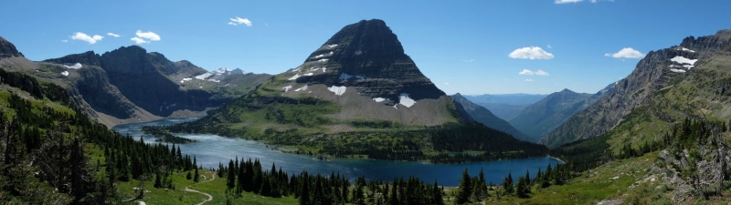 formation, solid, beauty in nature, no people, tree, scenics - nature, day, water, cloud - sky, mountain, environment, snowcapped mountain, mountains