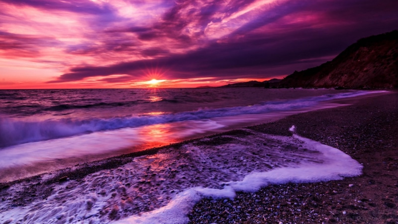 sky, cloud - sky, horizon, aquatic sport, beauty in nature, beach, tranquil scene, wave, scenics - nature, nature, horizon over water, water, surfing, land