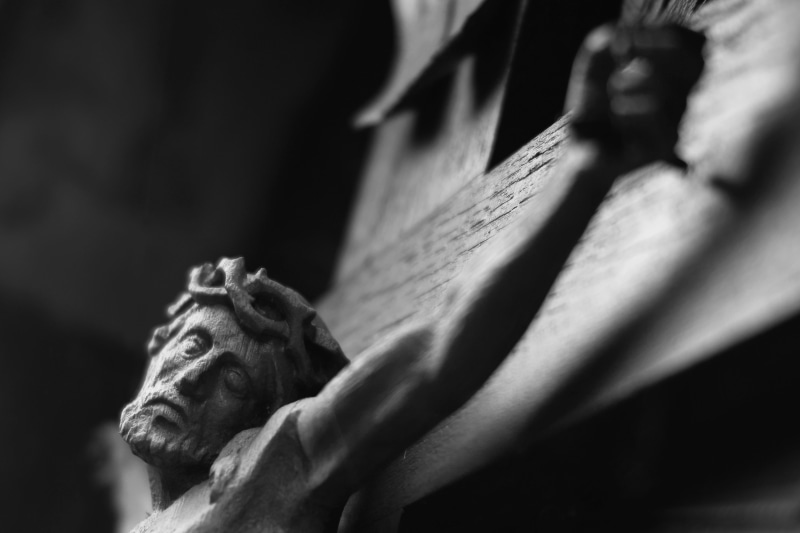 crucifixion, religion, music, jesus, holy, indoors, musical instrument, portrait, christ, symbol, 4K, representation, human body part, arts culture and entertainment