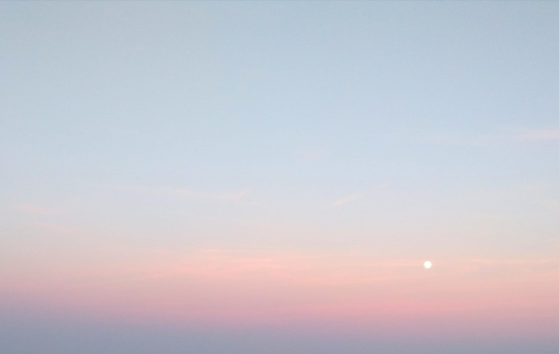 nature, low angle view, moon, 2K, cloud, light, no people, pink, sky, red, sunset, tranquility, idyllic, sunrise, clouds, environment, outdoors, cloud - sky