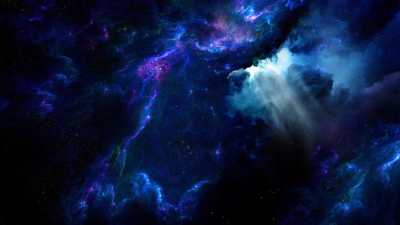fantasy, art, artistic, motion, curve, fractal, star, texture, jellyfish, universe, planet, abstraction, moon, 1080P, science, pattern, color