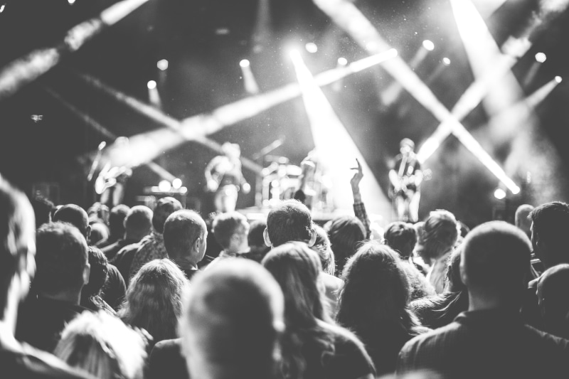 partypeople, feast, 4K, real people, entertainment, night, Party People, lights, concert, enjoyment, fan - Enthusiast, adult, spectator, illuminated, stage