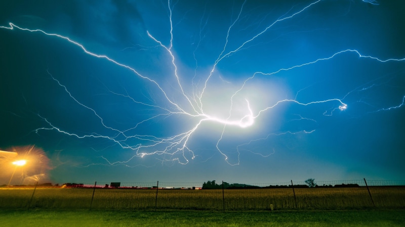 evening, rain, no people, scenics - nature, energy, nature, cloud - sky, atmosphere, 4K, thunder, power in nature, power, extreme weather, outdoors, cloud