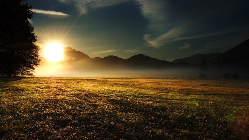 scene, tranquil scene, celestial body, scenics - nature, orange, horizon, sunbeam, cloud - sky, beach, water, lens flare, yellow, sunset, outdoors, ocean