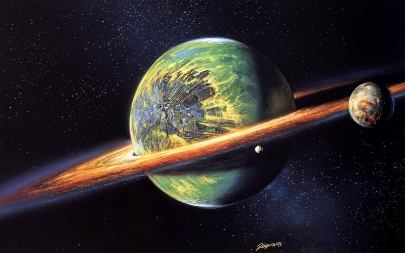 world map, astronomy, globe - man made object, planet, saturn, cracked, galaxy, art and craft, nature, map, orbiting, planet - space, 1080P, planetary rings