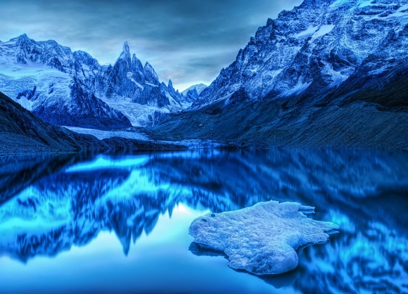 Antarctica, Nikon, polar, scenery, mountains, winter, texture, colorful, 5K, Argentina, Hdr, nature, earth, Patagonia, day, natural, lake, fitzroy