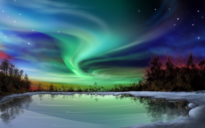 beautiful, 1080P, northern Lights, aurora, aurora Borealis