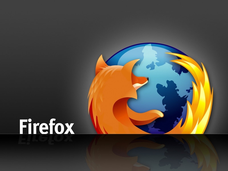 Browser, open source, fox, dark, Mozilla Firefox, logo, 720P