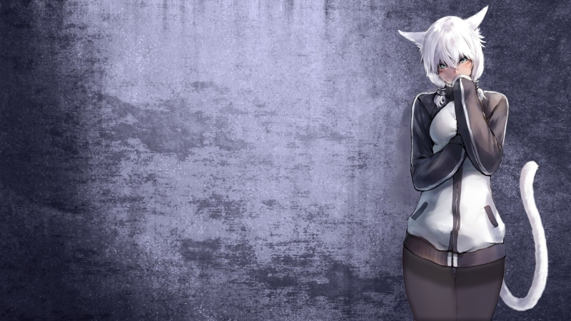 Yshtola, 1080P, Final Fantasy, animal ears, Final Fantasy XIV: A Realm Reborn, Miqote, tail