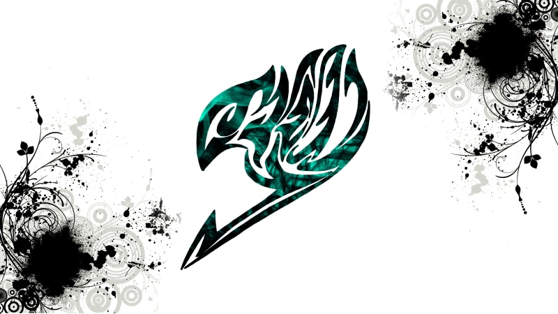 4K, Fairy Tail, Logo, Anime