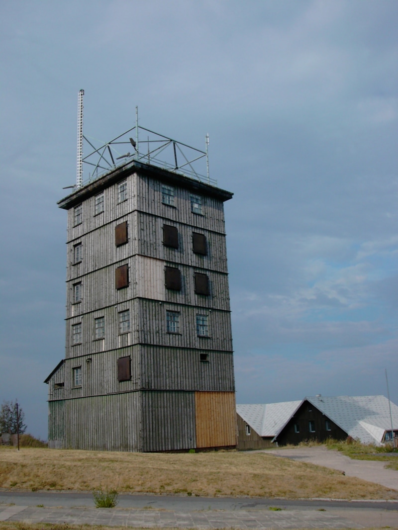 renewable energy, thuringia germany, environmental conservation, building exterior, tower, former border tower, water, architecture, built structure, land