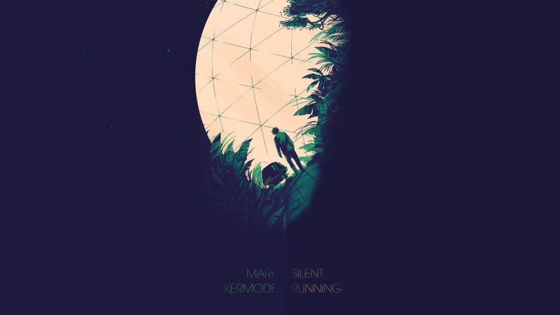 Ilustración, Mark Kermode, 1080P, science fiction, illustration, Olly Moss, Naves misteriosas, digital art, Silent Running