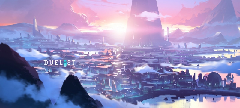 digital art, landscape, 2K, building, no people, Duelyst, outdoors, duelist, artwork, city life, illuminated, night, concept art, water, travel, city