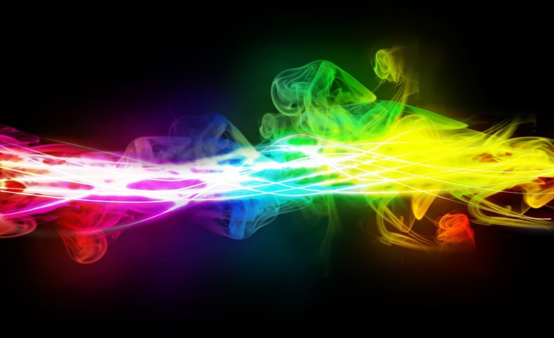 studio shot, blurred motion, multi colored, digital composite, speed, glowing, laser, bright, Colorful, 1080P, Smoke, pattern, green color, illuminated