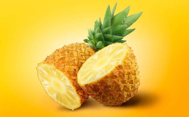 indoors, Orange, vitamins, tropical fruit, Yellow, snack, still life, healthy eating, waterdrops, Food, slice, orange background, photomanipulation, Fruit