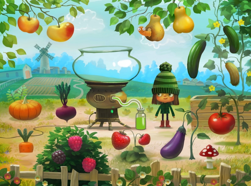 farming, Story, Childish, Fruits, decoration, child, plant, day, orange color, healthy eating, orange, healthy, ripe, Drawing, organic, still life, ForKids