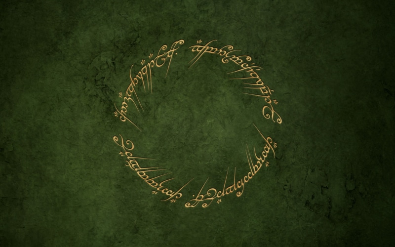 1080P, movies, digitalart, green, one, middleearth, j.r.r.tolkien, ring