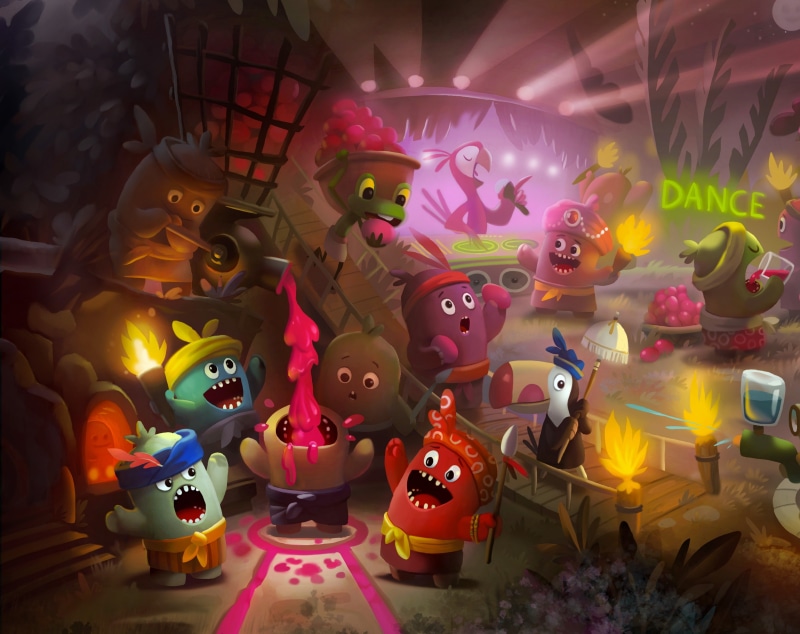 Story, representation, monsters, CharacterDesign, retail display, Party, toothless, craft, Drawing, no people, Adventure, digitalart, Monte, retail, Illustration