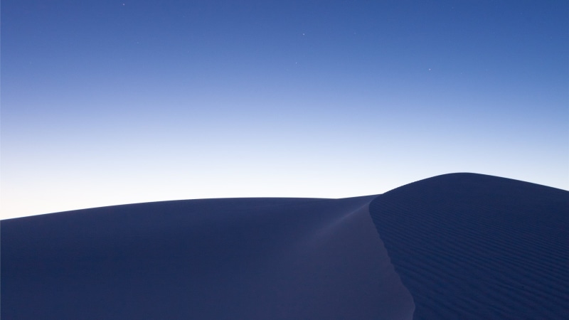 nature, sky, sand dunes, sand, dune, desert, blue, dunes, 2K