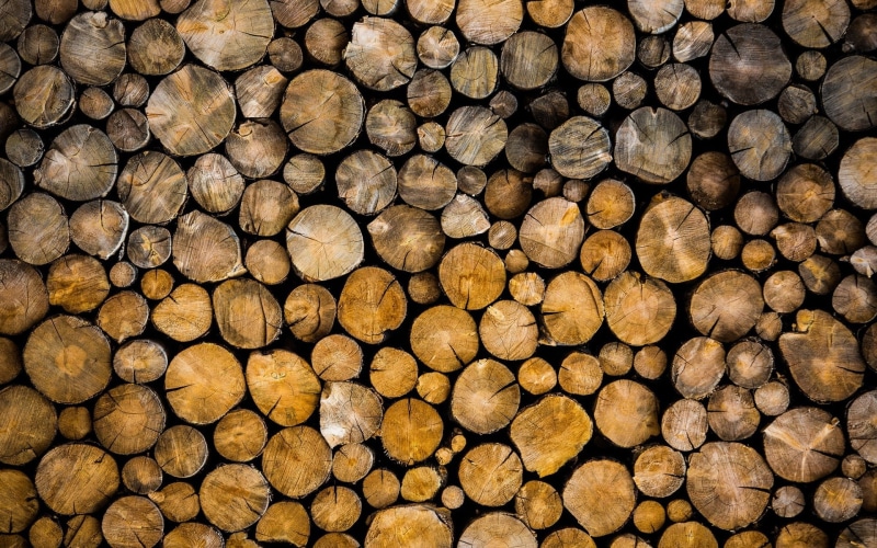 Logs, Bark, 1080P, Trees, Wood