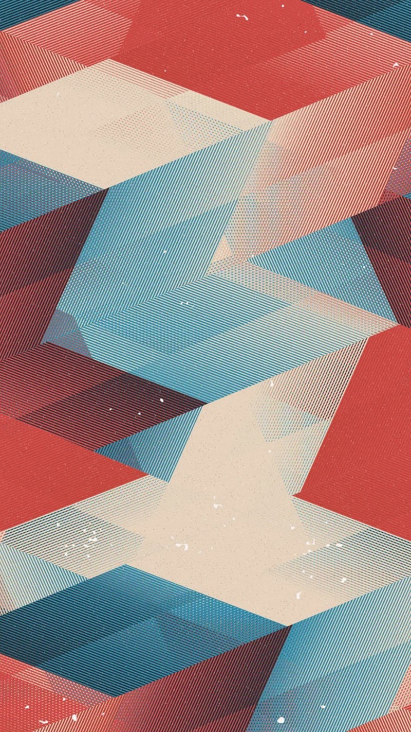 phone, geometry, 1080P, polygon art