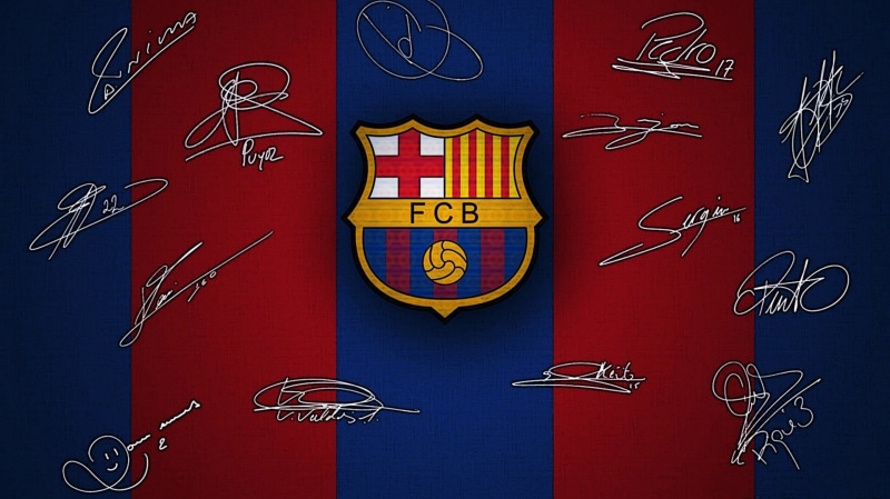 soccer clubs, art and craft, unity, star Shape, award, Spain, Catalunya, red, multi colored, sport, flag, group of objects, logo, choice, event, soccer