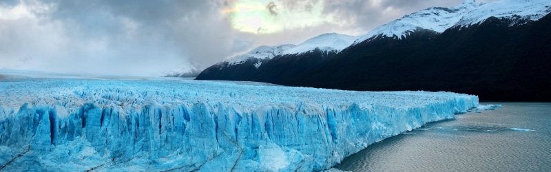 cloud - sky, ice, blue, environment, outdoors, glaciers, snowcapped mountain, glacier, extreme terrain, frozen, cold temperature, mountain, Patagonia, nature