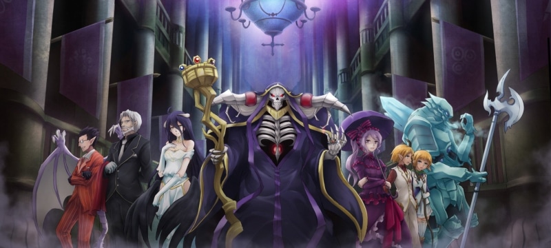 Albedo (Overlord), Overlord, Shalltear Bloodfallen, Cocytus (Overlord), Sebas Tian, Overlord (Anime), Mare Bello Fiore, Ainz Ooal Gown, Aura Bella Fiora