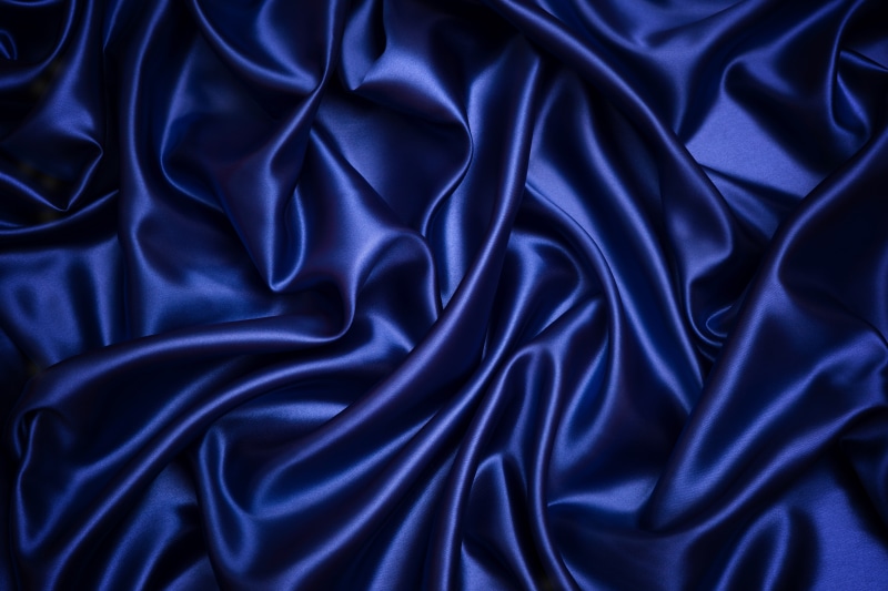 softness, textile, 5K, wrinkled, sheet, full frame, no people, texture, silk, brightly lit, blue, smooth, crumpled, abstract, backgrounds, wave pattern