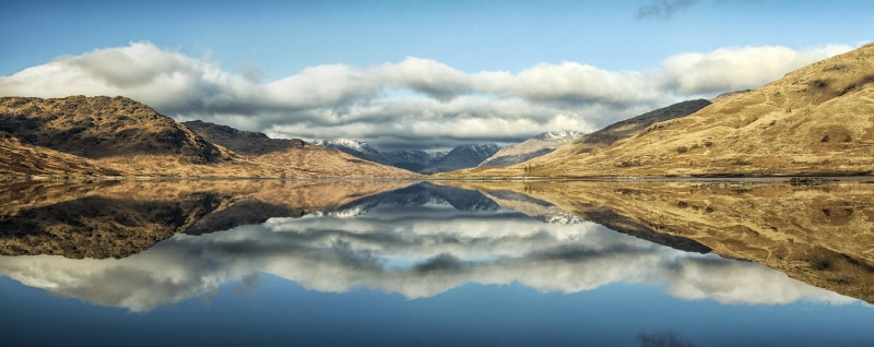 Loch, himalayas, scotland, nature, mountain Peak, reflection, Trossachs, mountain, calm, land, landscape, photography, outdoors, scenics, clouds, lake