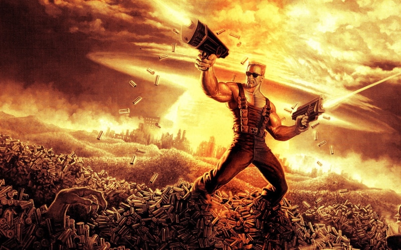 government, Duke Nukem 3D, full length, outdoors, protection, people, representation, land, sky, human representation, sunlight, 1080P, nature, day, art and craft
