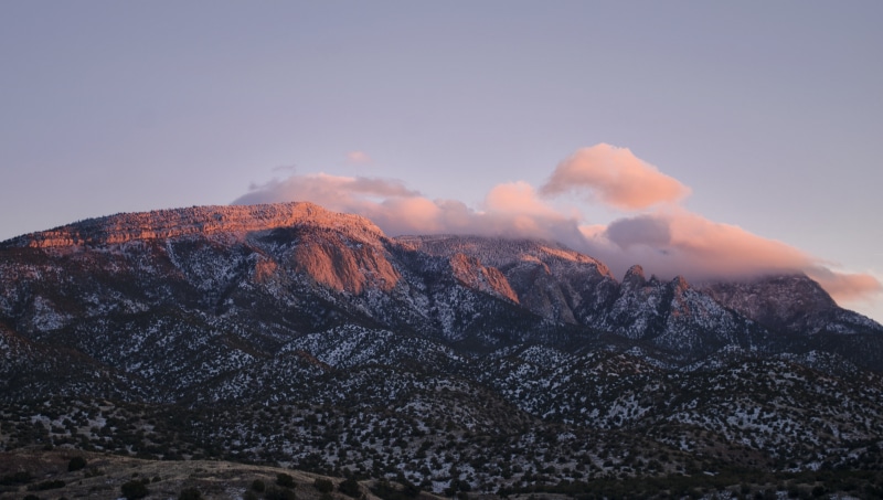 mountain, scenics, 4K, rock - Object, New Mexico, sky, Sandia Peak, hiking, nature, nikon D7000, mountain Peak, Sunset, landscape, clouds, travel, outdoors