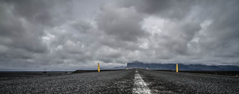 Background, landscape, road, daytime, 5K, gray, sky, cloudy, Iceland, highway, nature, cloud - Sky, dark
