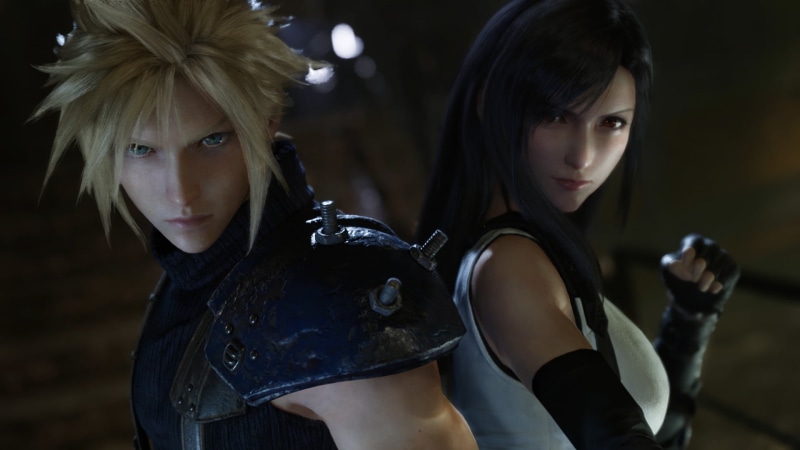 1080P, Tifa Lockhart, Final Fantasy VII: Remake, Cloud Strife, Final Fantasy VII, video games